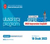 Ulusal Staj Programı Başvuruları Başlamıştır.