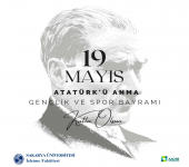 19 Mayıs Atatürk’ü Anma Gençlik ve Spor Bayramı Kutlu Olsun!