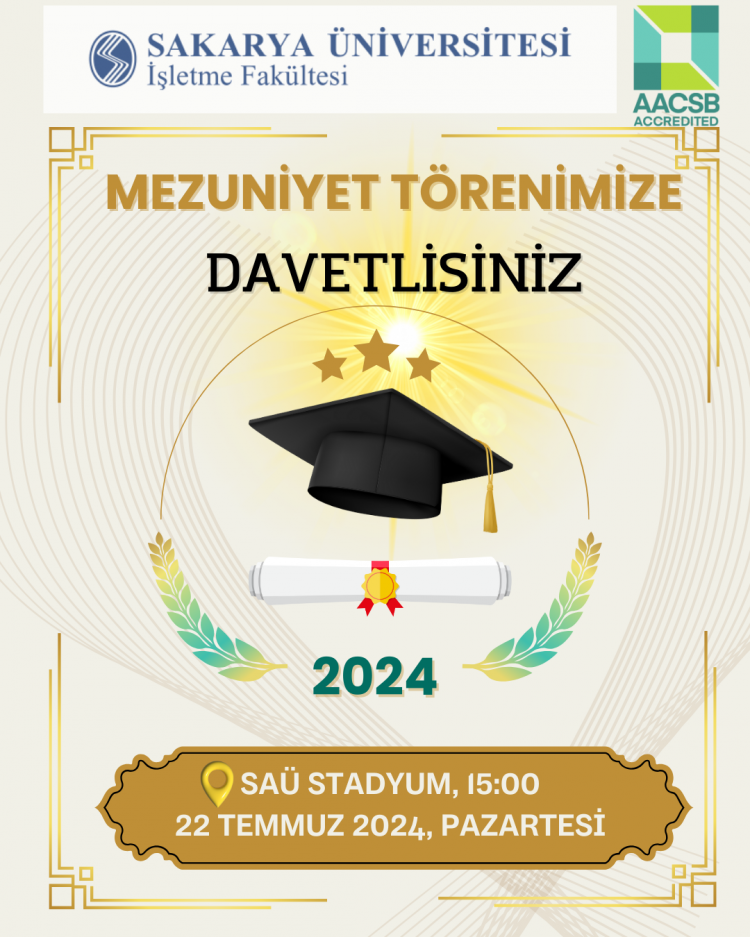 Fakültemiz Mezuniyet Töreni Hk.