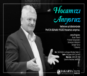 Prof.Dr. Gültekin YILDIZ'ı anma programı